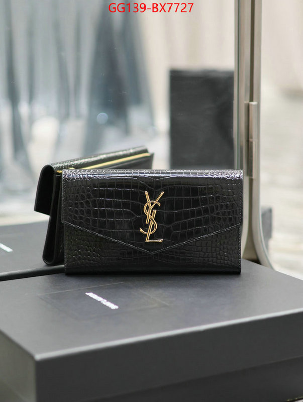 YSL Bags(TOP)-Clutch- only sell high-quality ID: BX7727 $: 139USD,