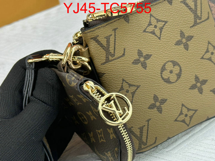 LV Bags(4A)-Wallet shop the best high quality ID: TC5755 $: 45USD,