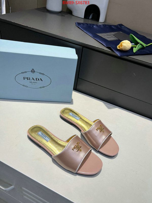 Women Shoes-Prada high quality replica designer ID: SX6783 $: 89USD