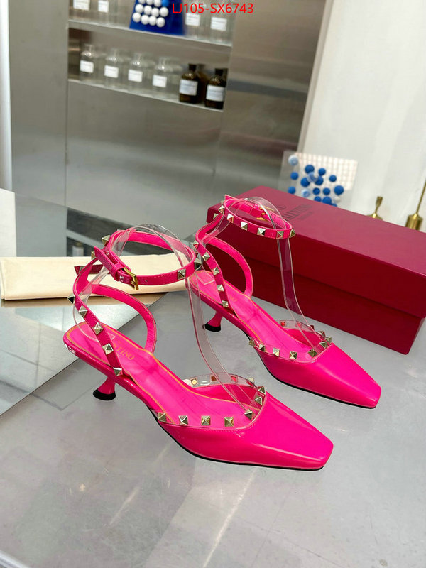 Women Shoes-Valentino 2024 replica ID: SX6743 $: 105USD