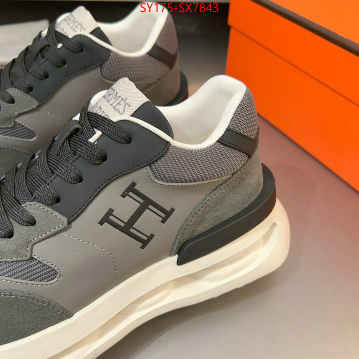 Men Shoes-Hermes highest product quality ID: SX7843 $: 175USD