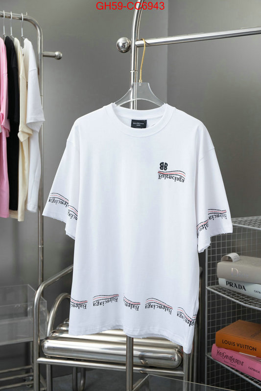 Clothing-Balenciaga high quality happy copy ID: CC6943 $: 59USD