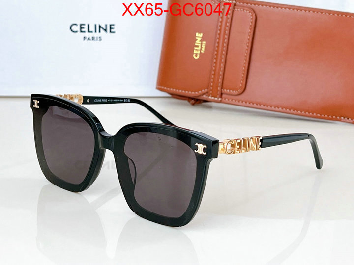 Glasses-CELINE designer fake ID: GC6047 $: 65USD