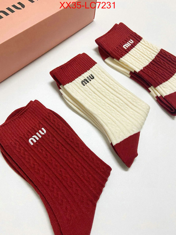 Sock-Miu Miu the best ID: LC7231 $: 35USD