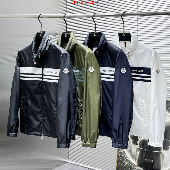 Clothing-Moncler buy best high-quality ID: CX7871 $: 155USD