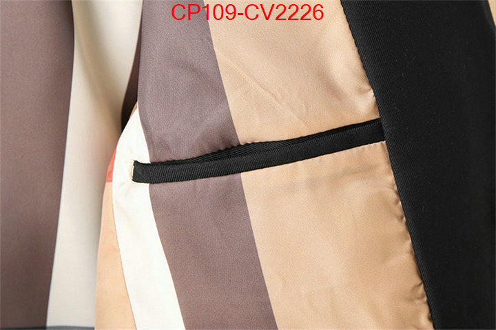 Clothing-Burberry where can i buy the best quality ID: CV2226 $: 109USD