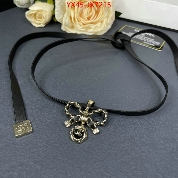 Jewelry-Chanel wholesale designer shop ID: JX7215 $: 45USD