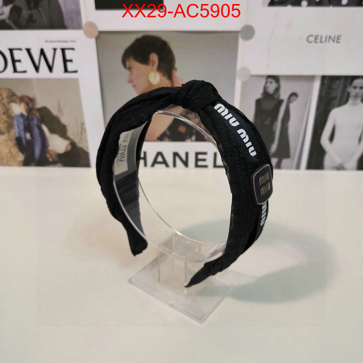 Hair band-MIU MIU 7 star quality designer replica ID: AC5905 $: 29USD