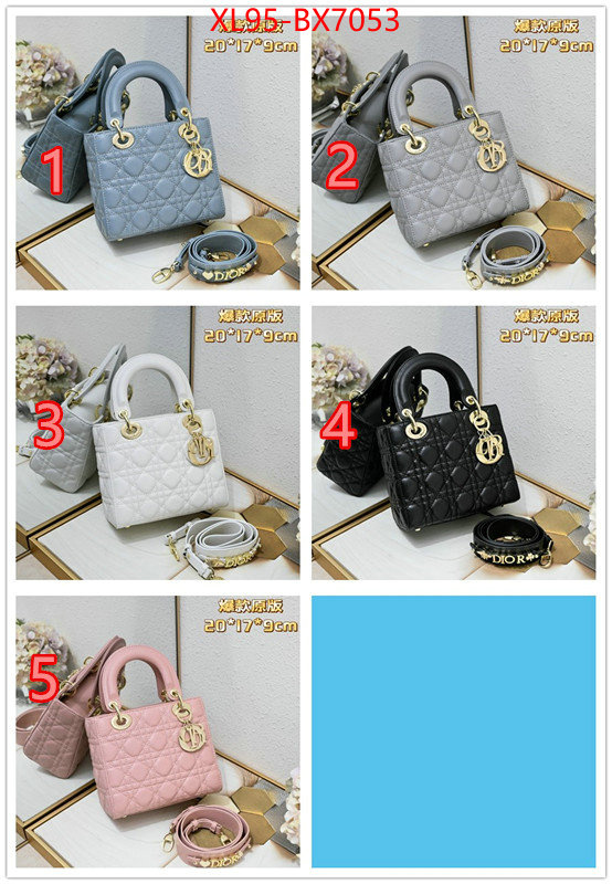 Dior Bags(4A)-Lady- aaaaa+ quality replica ID: BX7053 $: 95USD,