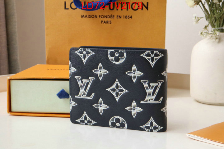 LV Bags(TOP)-Wallet online shop ID: TV2179 $: 72USD,