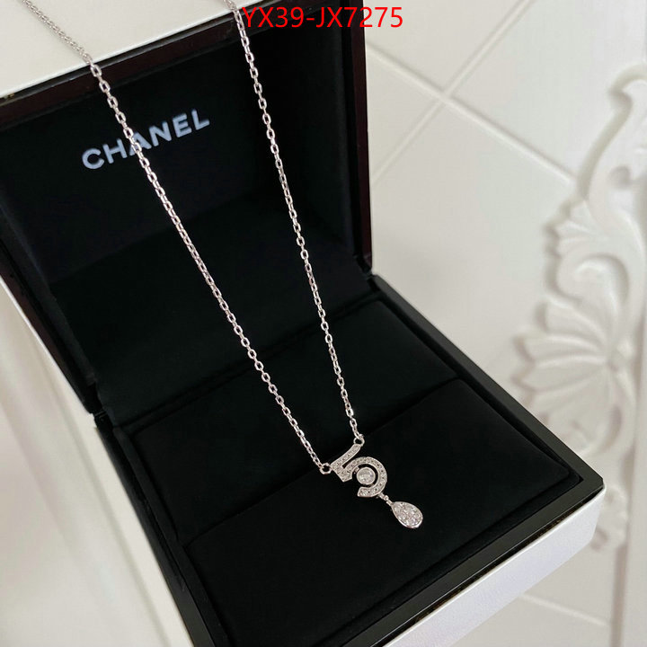 Jewelry-Chanel wholesale replica shop ID: JX7275 $: 39USD