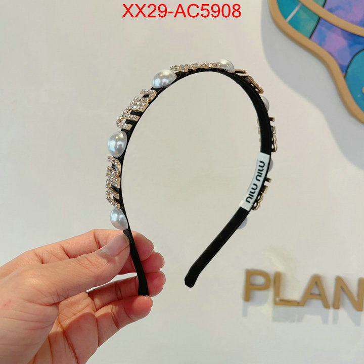 Hair band-MIU MIU 2024 aaaaa replica customize ID: AC5908 $: 29USD