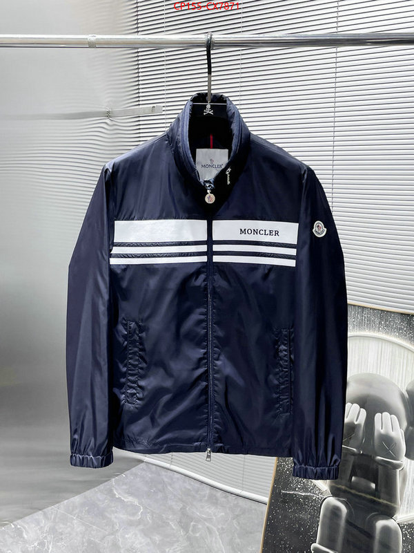 Clothing-Moncler buy best high-quality ID: CX7871 $: 155USD