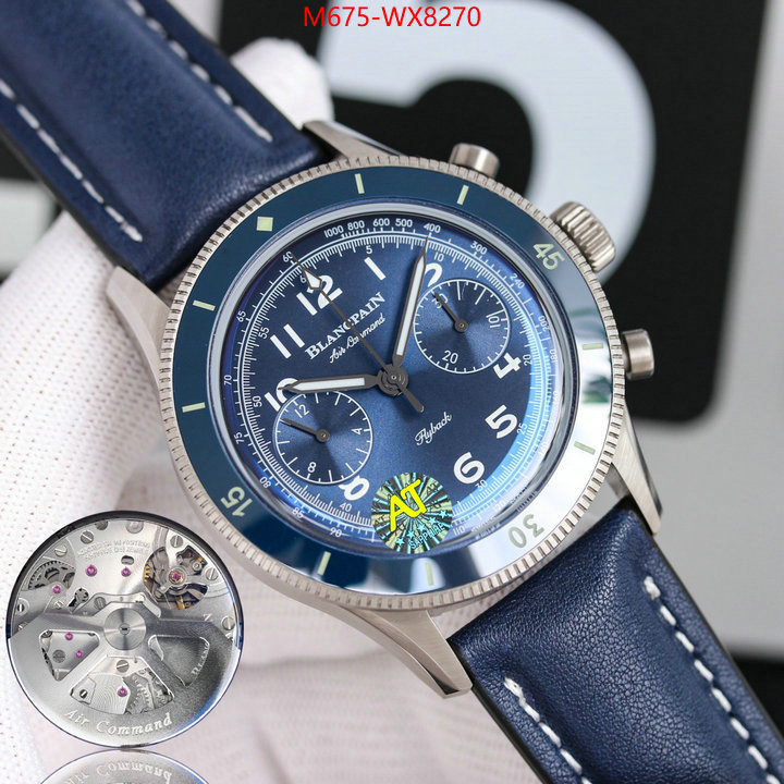 Watch(TOP)-Blancpain what is aaaaa quality ID: WX8270 $: 675USD