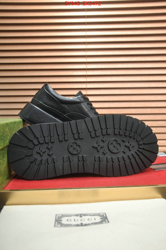 Men Shoes-Gucci buy top high quality replica ID: SX8472 $: 149USD