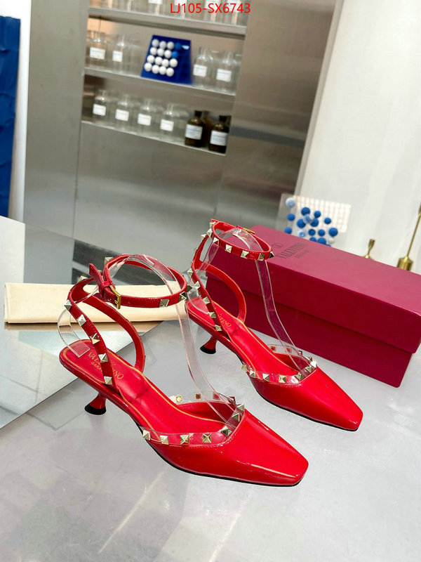 Women Shoes-Valentino 2024 replica ID: SX6743 $: 105USD