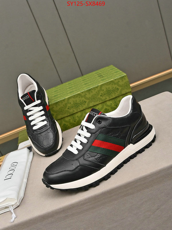 Men Shoes-Gucci replcia cheap from china ID: SX8469 $: 125USD