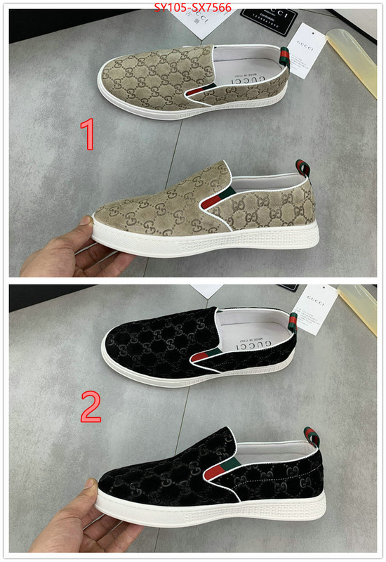 Men Shoes-Gucci quality aaaaa replica ID: SX7566 $: 105USD