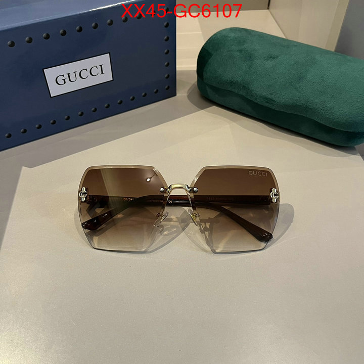 Glasses-Gucci 2024 perfect replica designer ID: GC6107 $: 45USD