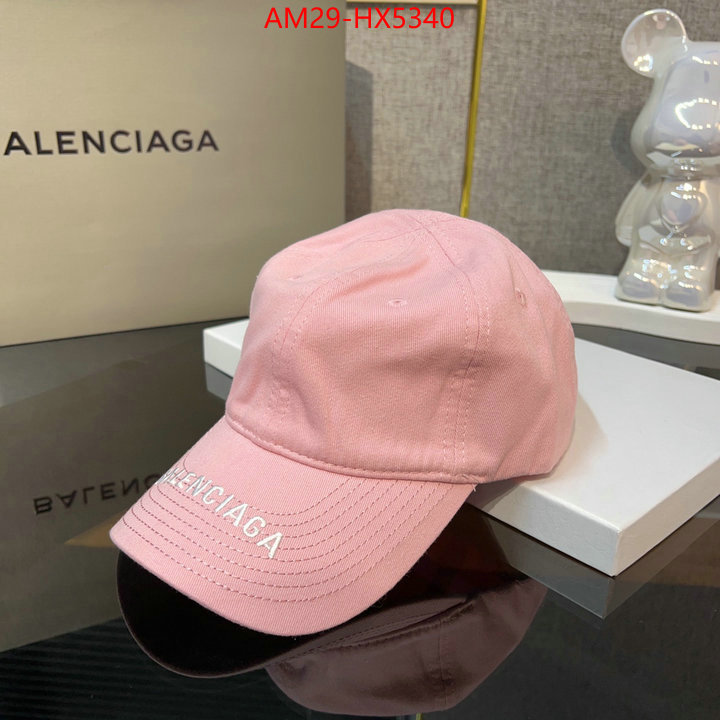 Cap(Hat)-Balenciaga aaaaa class replica ID: HX5340 $: 29USD