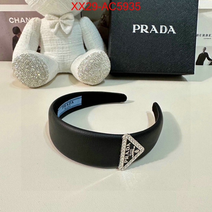 Hair band-Prada best quality fake ID: AC5935 $: 29USD