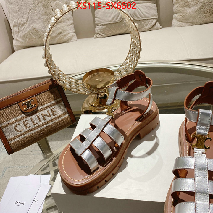 Women Shoes-CELINE fake aaaaa ID: SX6802 $: 115USD