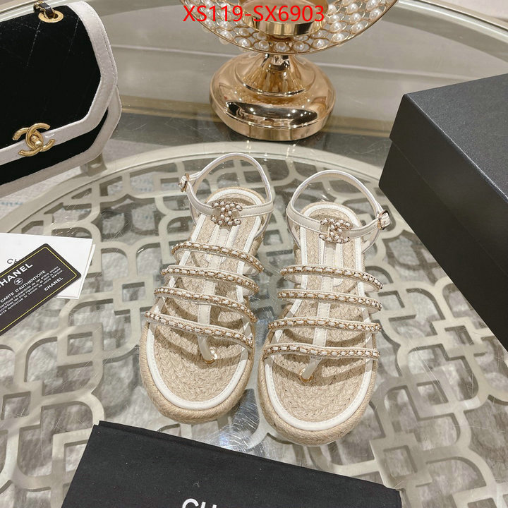 Women Shoes-Chanel fake high quality ID: SX6903 $: 119USD