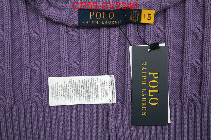 Clothing-Polo Ralph Lauren aaaaa+ quality replica ID: CV2340 $: 59USD