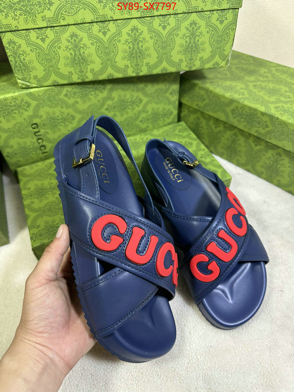 Women Shoes-Gucci aaaaa+ quality replica ID: SX7797 $: 89USD