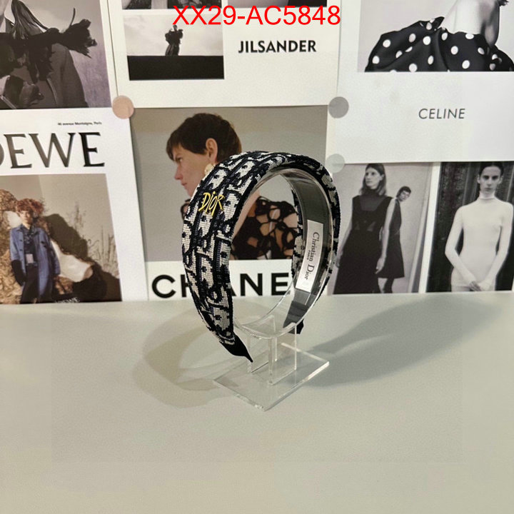 Hair band-Dior replica aaaaa+ designer ID: AC5848 $: 29USD