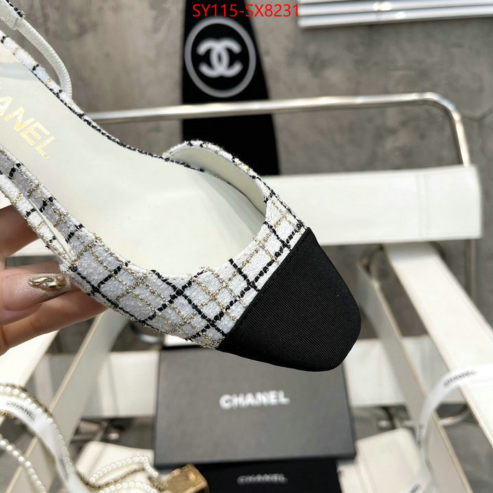 Women Shoes-Chanel buy 2024 replica ID: SX8231 $: 115USD