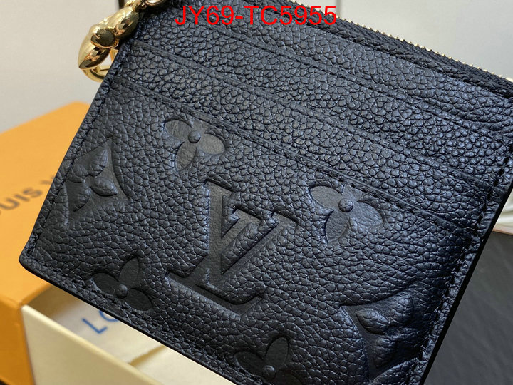 LV Bags(TOP)-Wallet luxury fashion replica designers ID: TC5955 $: 69USD,