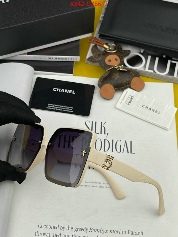 Glasses-Chanel aaaaa quality replica ID: GX8617 $: 42USD
