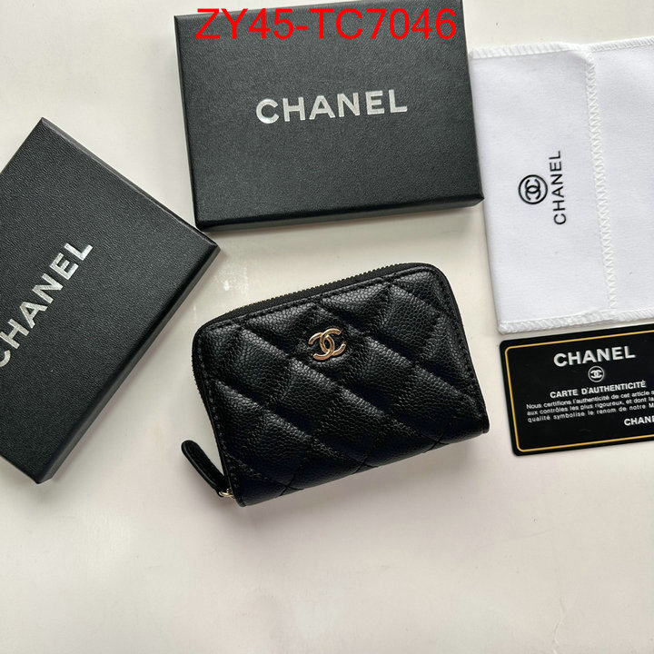 Chanel Bags(4A)-Wallet- fashion designer ID: TC7046 $: 45USD,