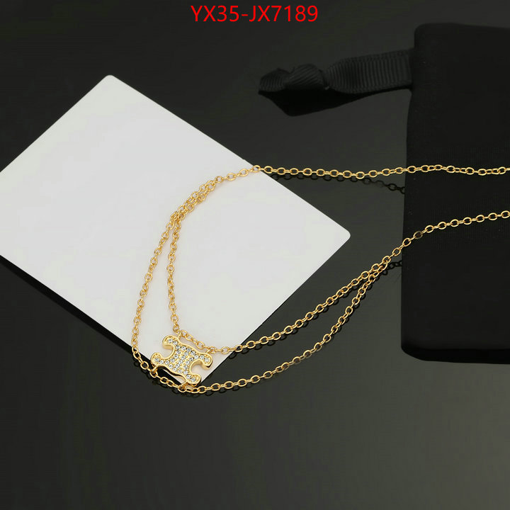 Jewelry-CELINE aaaaa+ replica designer ID: JX7189 $: 35USD