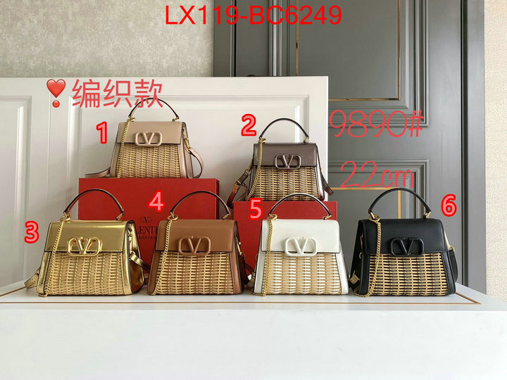 Valentino Bags(4A)-Handbag- how to buy replica shop ID: BC6249 $: 119USD,