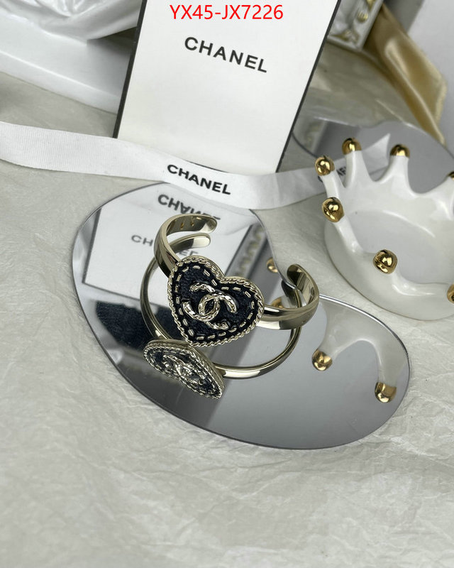 Jewelry-Chanel wholesale imitation designer replicas ID: JX7226 $: 45USD