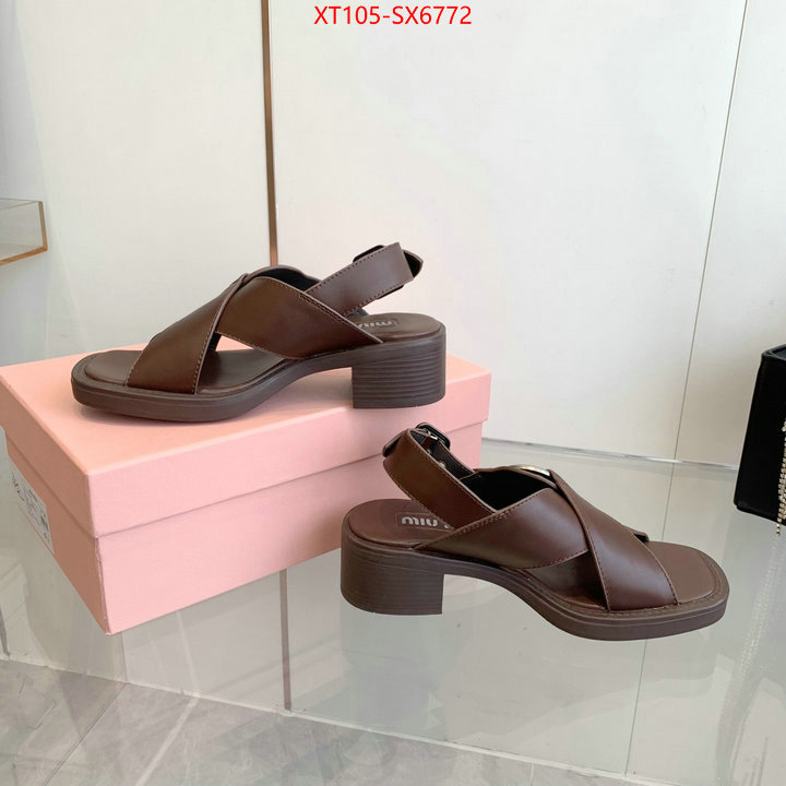 Women Shoes-Miu Miu same as original ID: SX6772 $: 105USD