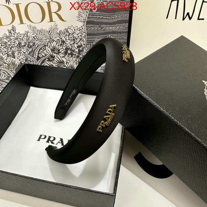 Hair band-Prada best website for replica ID: AC5928 $: 29USD