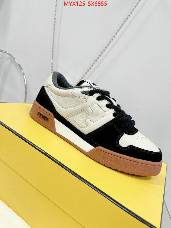 Men Shoes-Fendi best replica 1:1 ID: SX6855 $: 125USD