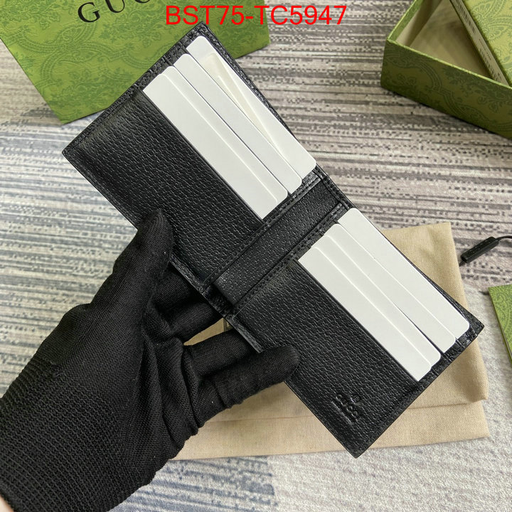 Gucci Bags(TOP)-Wallet- the best affordable ID: TC5947 $: 75USD,