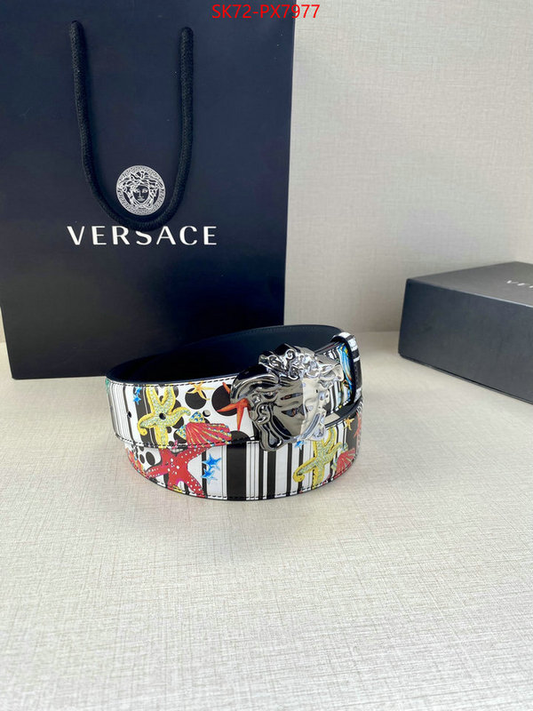 Belts-Versace replica aaaaa designer ID: PX7977 $: 72USD