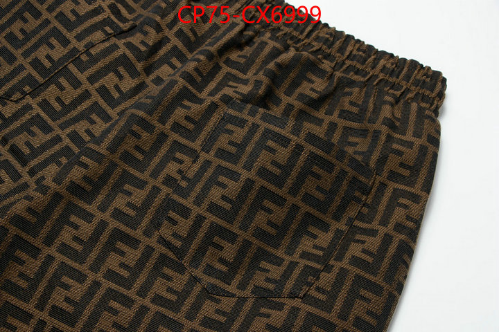 Clothing-Fendi wholesale imitation designer replicas ID: CX6999 $: 75USD