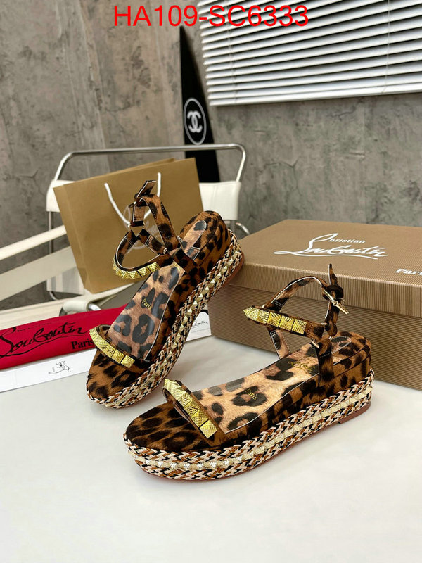Women Shoes-Christian Louboutin best luxury replica ID: SC6333 $: 109USD
