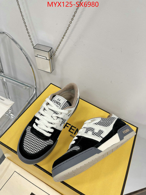 Men Shoes-Fendi replica wholesale ID: SX6980 $: 125USD
