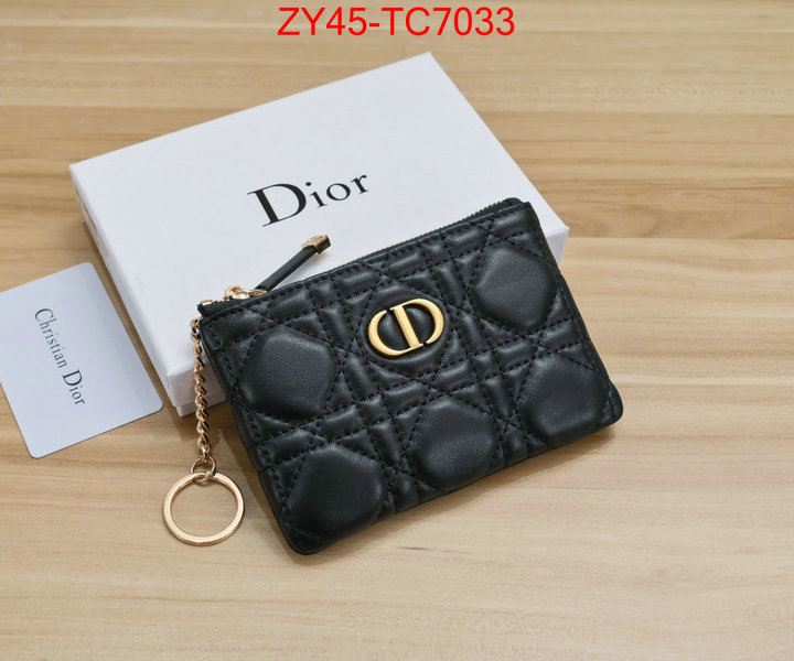 Dior Bags(4A)-Wallet- top quality ID: TC7033 $: 45USD,