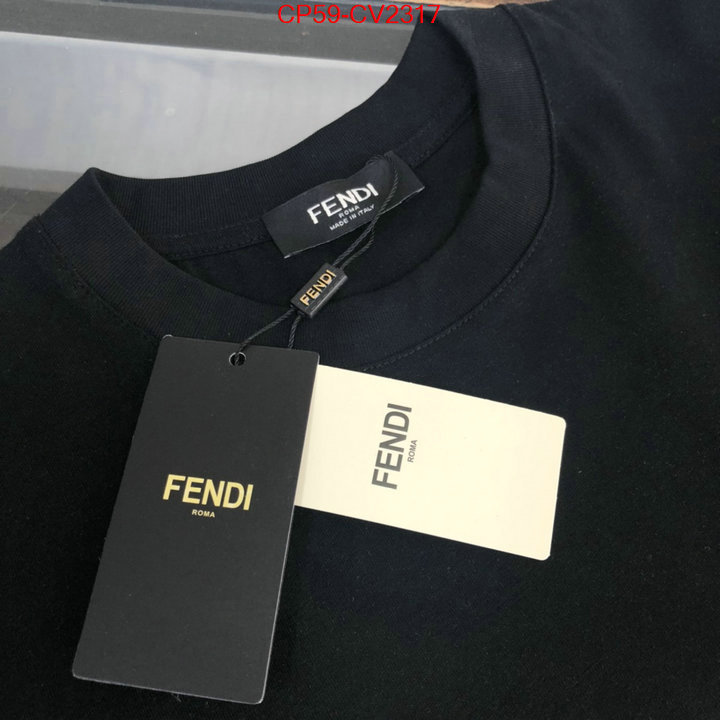 Clothing-Fendi sale outlet online ID: CV2317 $: 59USD