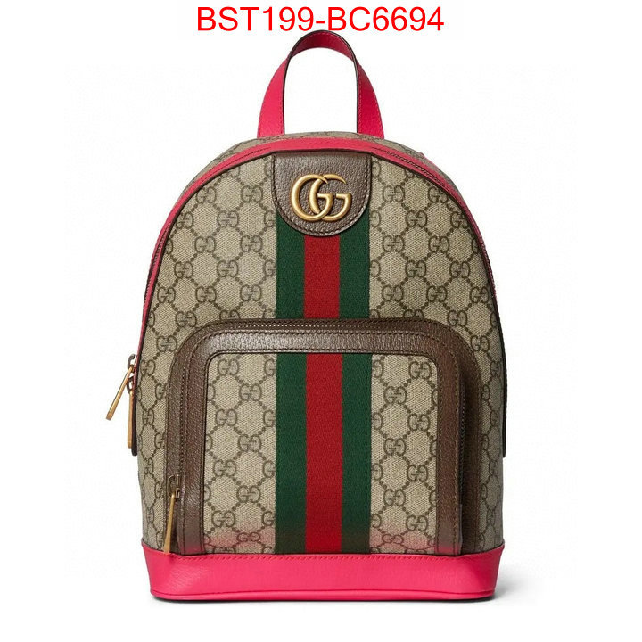 Gucci Bags(TOP)-Backpack- buy cheap ID: BC6694 $: 199USD,