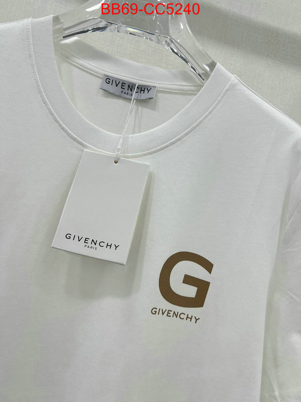 Clothing-Givenchy designer replica ID: CC5240 $: 69USD