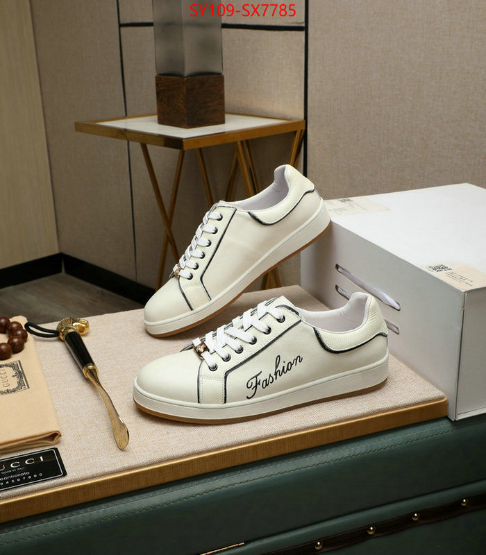 Men Shoes-Gucci aaaaa+ replica designer ID: SX7785 $: 109USD